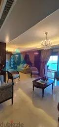 Luxurious decorated 300 m2 apartment+ sea view for sale in Rawche