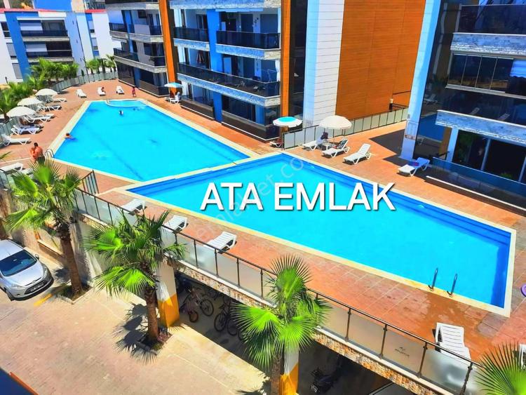 KUŞADASINDA HAVUZLU SİTEDE DOĞALGAZLI 1+1 DAİRE