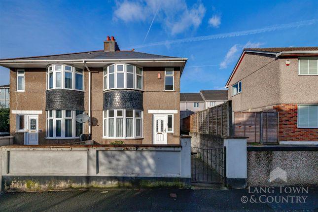 Semi-detached house to rent in Desborough Road, Plymouth PL4