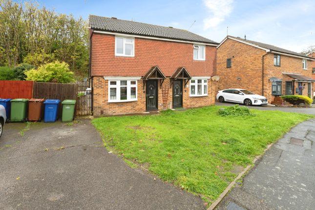 Semi-detached house for sale in Curling Lane, Badgers Dene, Grays, Essex RM17