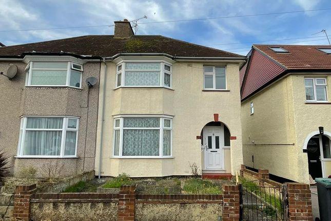 Semi-detached house for sale in 54 Colyer Road, Northfleet, Gravesend, Kent DA11