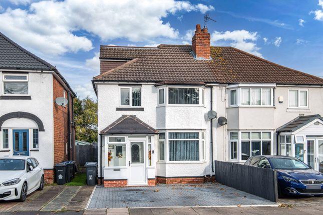 Semi-detached house for sale in Cliff Rock Road, Rednal, Birmingham, West Midlands B45