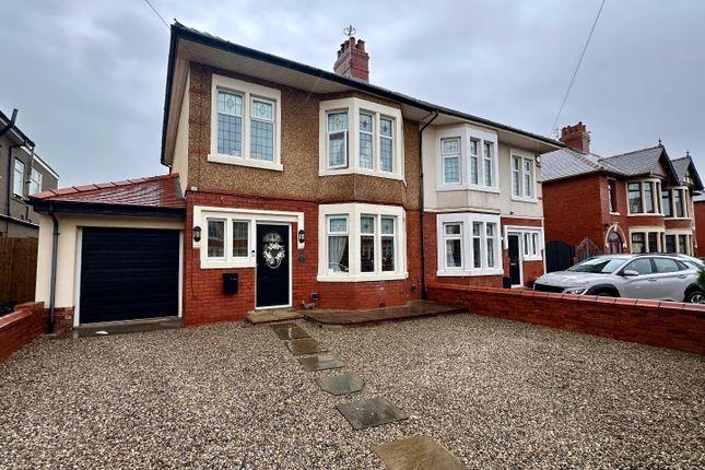 Semi-detached house for sale in Coniston Road, Blackpool FY4