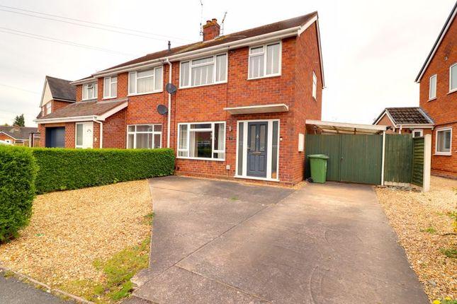 Semi-detached house for sale in Portland Drive, Market Drayton, Shropshire TF9