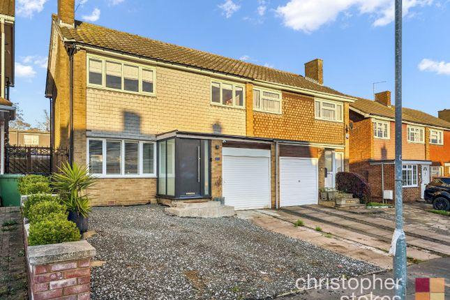 Semi-detached house for sale in Hilltop Close, Cheshunt, Waltham Cross, Hertfordshire EN7