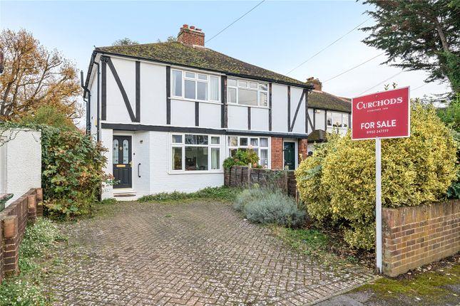 Semi-detached house for sale in Burwood Close, Hersham, Walton-On-Thames KT12