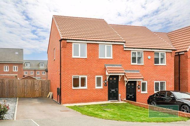 Semi-detached house for sale in Piper Grove, Shirebrook, Mansfield NG20