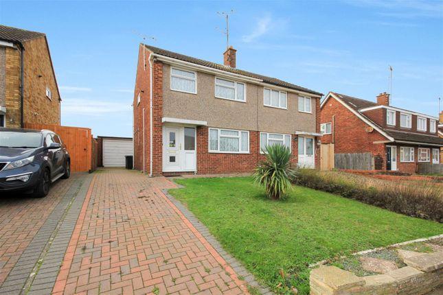 Semi-detached house for sale in Grangeway, Rushden NN10