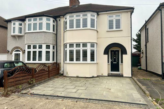 Semi-detached house for sale in Montrose Avenue, Gidea Park, Romford RM2