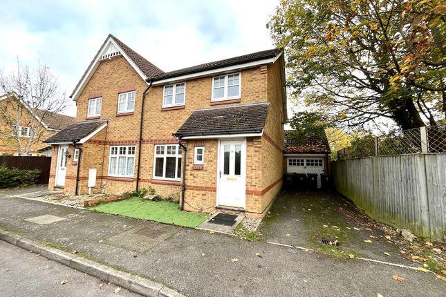 Semi-detached house for sale in Woodall Close, Chessington, Surrey. KT9