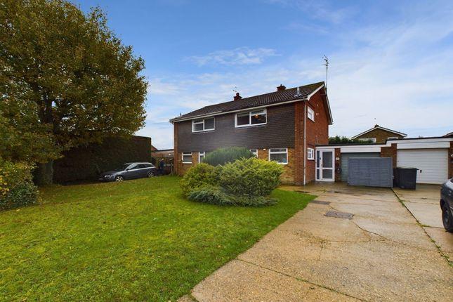 Semi-detached house for sale in Onehouse Road, Stowmarket IP14