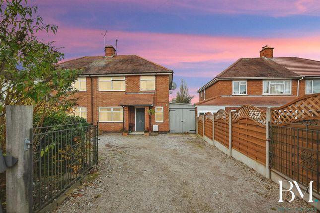 Semi-detached house for sale in Cowper Road, Burbage, Hinckley LE10