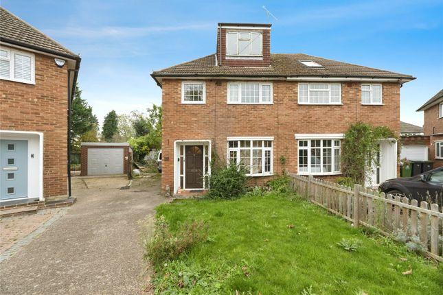 Semi-detached house for sale in Bramham Gardens, Chessington KT9