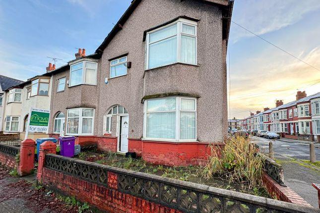 Terraced house for sale in Queens Drive, Stoneycroft, Liverpool L13