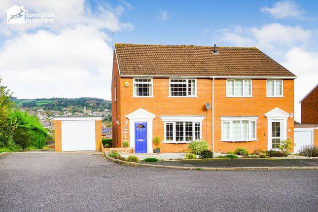 Semi-detached house for sale in Cherfield, Minehead, Somerset TA24