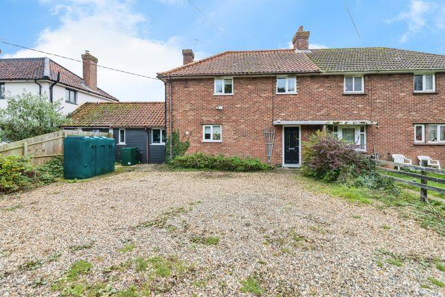 Semi-detached house for sale in St. James Lane, St. James South Elmham, Halesworth IP19