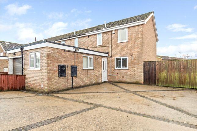 End terrace house for sale in Hawerby Road, Laceby, Grimsby, N E Lincs DN37