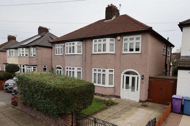 Semi-detached house for sale in Paignton Road, Liverpool L16