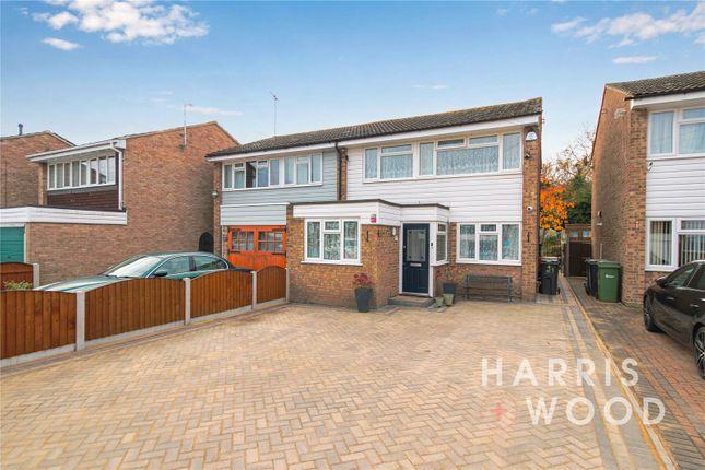 Semi-detached house for sale in Mulberry Gardens, Witham, Essex CM8