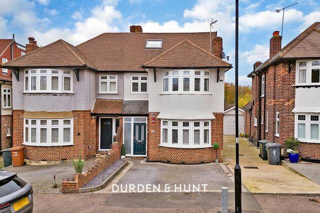 Semi-detached house for sale in Hawkwood Crescent, Chingford E4