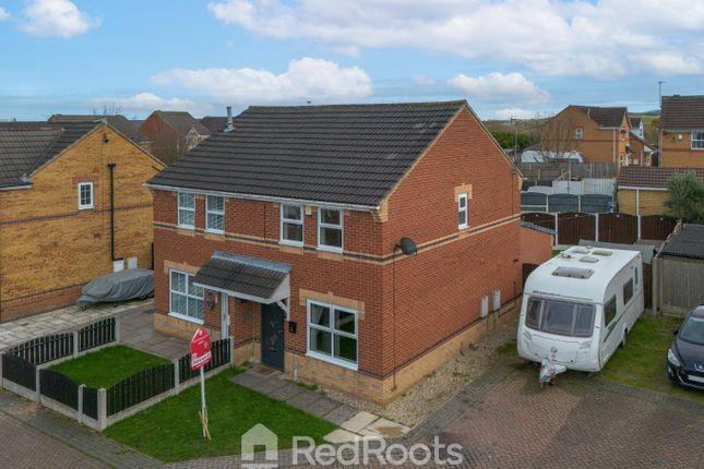 Semi-detached house for sale in Harriers Court, South Elmsall, Pontefract, West Yorkshire WF9