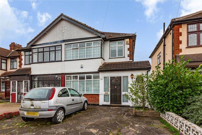 Semi-detached house for sale in Kenilworth Gardens, Hornchurch RM12