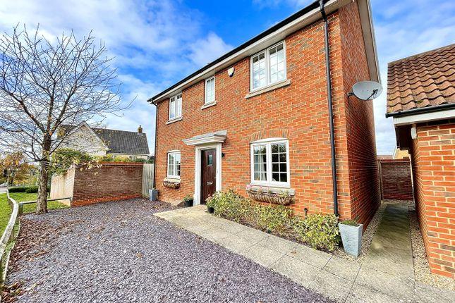 Detached house for sale in Lapwing Grove, Stowmarket IP14