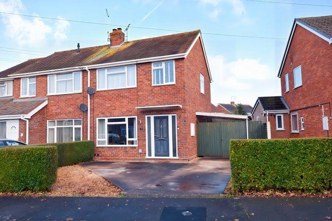 Semi-detached house for sale in Portland Drive, Market Drayton TF9