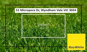 Prime 350 sqm (size) Land Parcel at 51 MICROPORA DRIVE, WYNDHAM VALE - Your Dream Home Build Awaits!