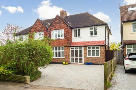 4 bedroom semi-detached house for sale in Cheam Road, Cheam, Sutton, SM1