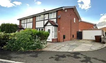 3 bedroom semi-detached house for sale in Riverbank Drive, Bury, Greater Manchester, BL8