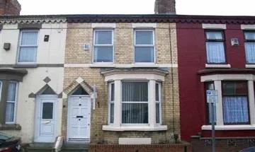 3 bedroom terraced house for sale in Church Road West, Liverpool, Merseyside, L4