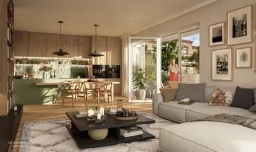 Modern geschnittene 4-Zimmer-Wohnung mit Balkon - perfekt für Familien!