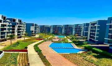 Apartment for sale, immediate receipt, with a 10% down payment, in Hadayek October, Sun Capital Compound.