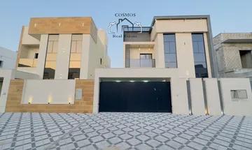Enjoy the modern and luxurious style and without a down payment, a villa for sale in Al Yasmine consisting of 5 master bedrooms with central air condi