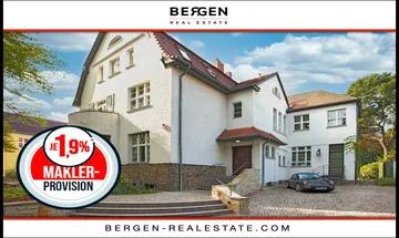 Luxuriöse Villa mit parkähnlichem Garten in Berlin Nikolassee - nur 1,9% Provision