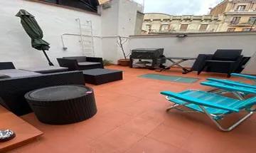 Venta de piso en calle De Sant Antoni Abat de 1 habitación con terraza y calefacción