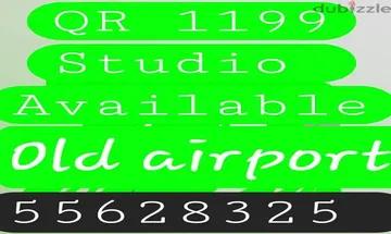 Old airport 
Studio 1300 , 1500, 1700 available 
furnished Studio 2299
