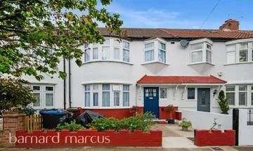 3 bedroom terraced house for sale in Haslemere Avenue, London, SW18